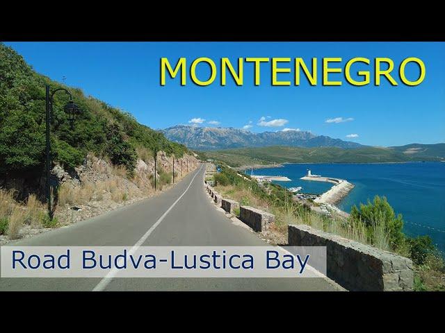 Road Budva - Lustica Bay Marina (28km, 41min), Montenegro 2023/07, T+27C° - #45/1