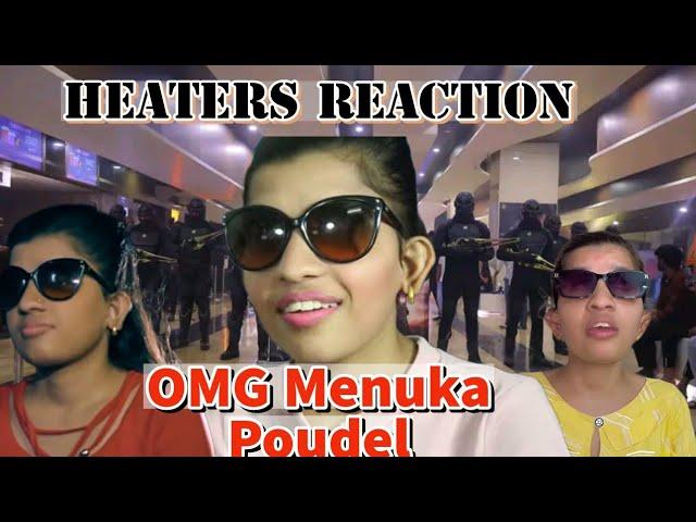 Haters Reaction on Menuka Poudel Fans  Great Lady Menuka Poudel Strength 