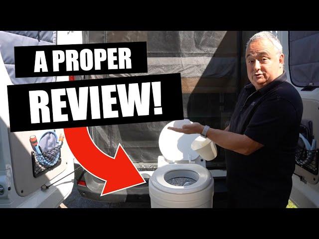 Laveo Dry Flush Toilet Review by RVEscapePod.com.au