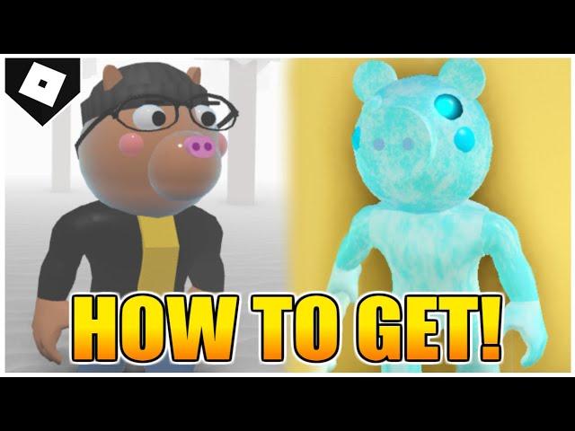 How to get "THE JOURNEY CONTINUES" AND "FROZEN PIGGY" BADGES in INFECTEDDEVELOPER'S PIGGY! [ROBLOX]