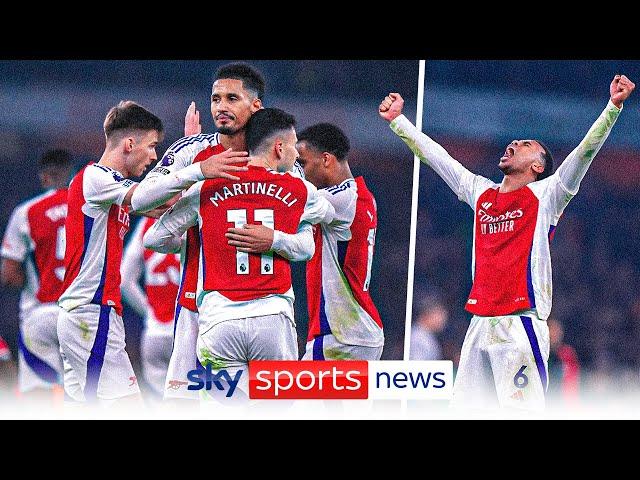 Arsenal beat Tottenham 2-1 in the North London Derby to close Liverpool's lead to 4 points