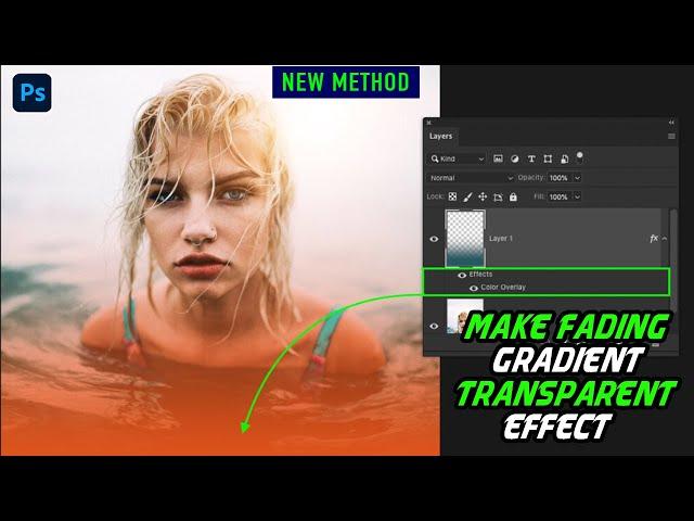 How To Make Fading Gradient Transparent Effect 2024