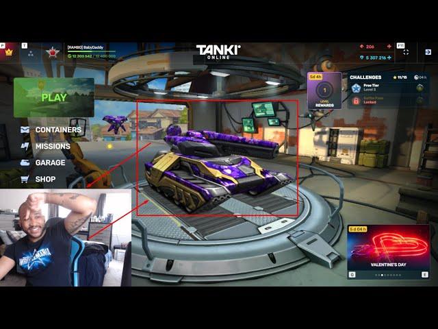 Tanki Online zoorio14 Road to 1000 Subscribers!- Gold rain at  1k subs (Wecam)-BabyDaddy