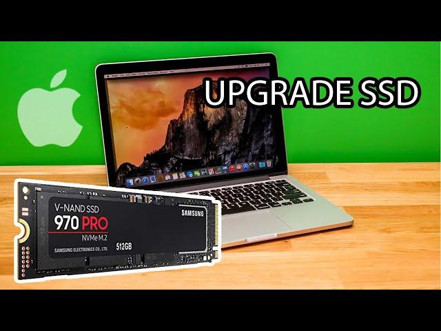 Cambiare SSD al Macbook Pro! Early 2015