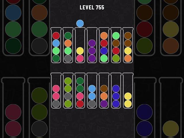 Ball Sort Puzzle Level 755