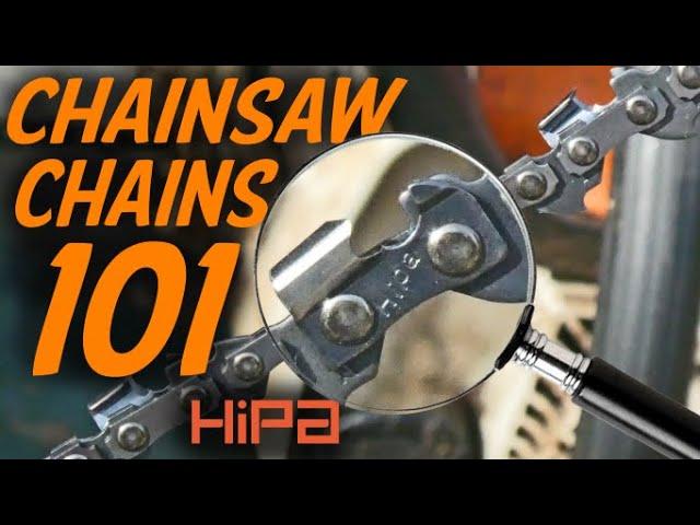 Full Chisel? Semi Chisel? Skip? Rip? Types of chainsaw chains and how to choose.