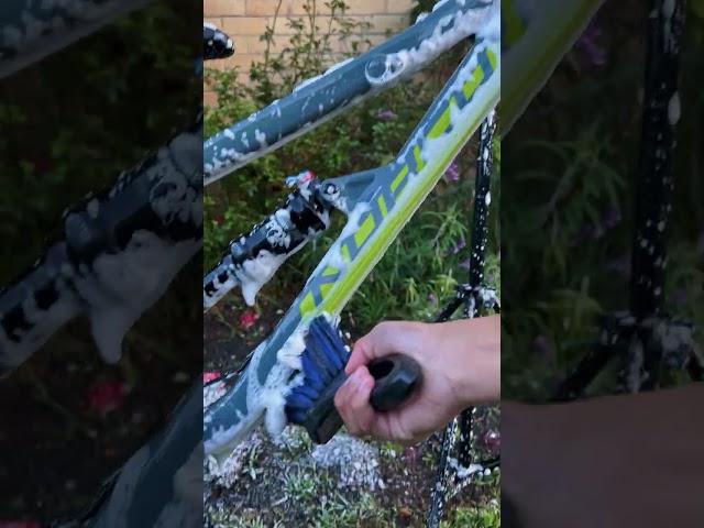 Satisfying Bike Wash #asmr #mtb