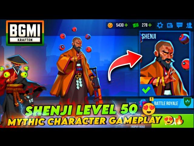 Bullet Echo India | I got Shenji Mythic Character  | Shenji Level 50 Live Gameplay 