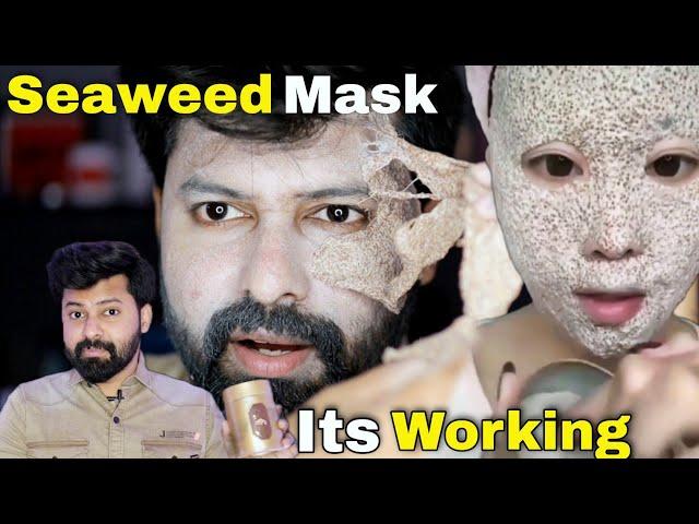 Viral Seaweed Mask Review | Shocking Result  | Tamil | English Subtitles | Shadhik Azeez