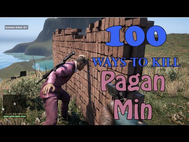 100 Ways To Kill Pagan Min - Part 1 - Far Cry 4 Map Editor