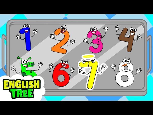 Numbers, Counting, Shapes | English Tree