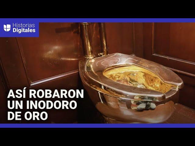 En video: ladrones entraron a un palacio y robaron un inodoro de oro en cinco minutos