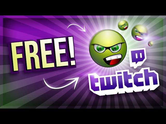 Make Your Own Twitch Emotes Free : Fast and Easy!