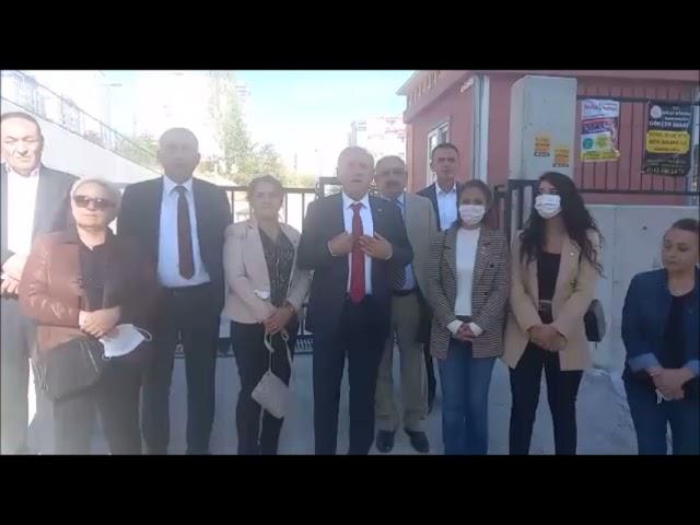 ALEVİ ÇOCUKLARIN SORGULANDIĞI ŞEHİT ALİ İHSAN OKATAN ORTAOKULU ZİYARETİ/YILDIRIM KAYA CHP ANKARA MV.