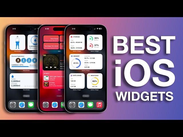 The BEST iOS Widgets you MUST try!