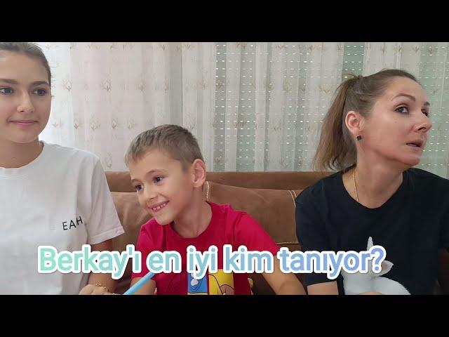 BERKAY’I EN İYİ KİM TANIYOR CHALLENGE! BERKAY’I EN ÇOK KİM TANIYOR? EĞLENCELİ CHALLENGE️