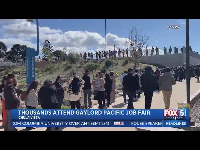 Gaylord Pacific Resort job fair cut short for second day after overwhelming turnout