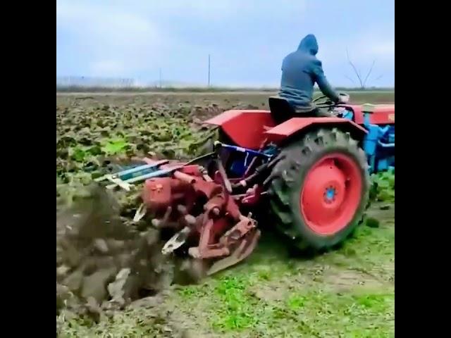 Tractor Plough Harvesting Farming Modern Advance Agriculture Tools Equipment Machinery #short