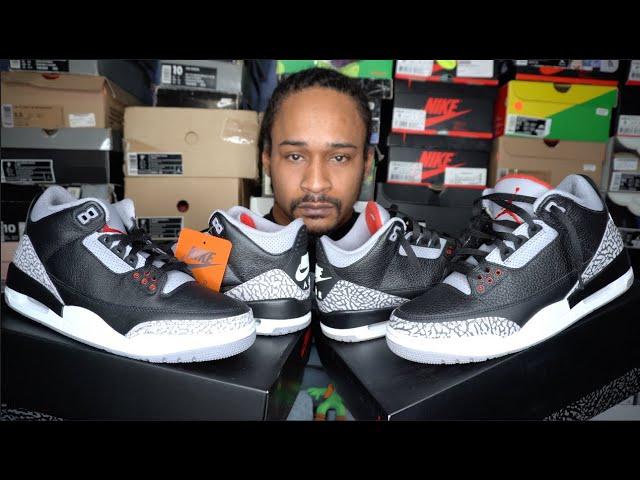 2024 vs 2018 Jordan Black Cement 3 Comparison Review with on Feet Footage