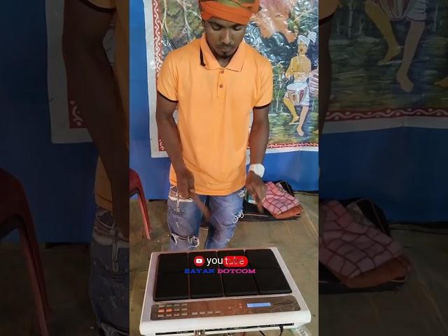 HIGH SPEED 3 OCTAPAD PLAYING BY CHUNARAM MURMU (J.M.B) | SAYAN DOTCOM |