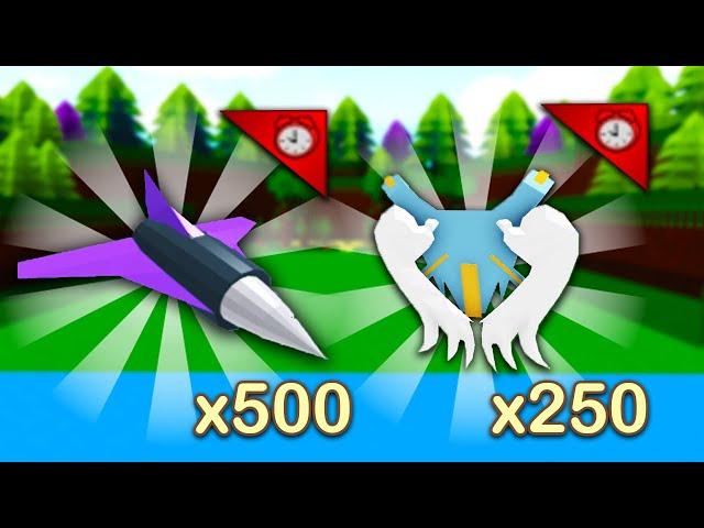 How I got 500 PURPLE JETS!! | Build a boat for treasure ROBLOX