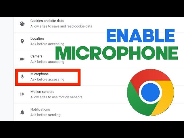 How to Enable and Allow Microphone Mic Access in Google Chrome Browser Pc 2022