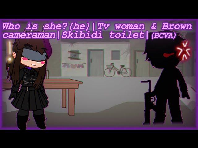 Who is she(he) meme |Tv woman & brown cameraman|BCVA/Lazy/cringe