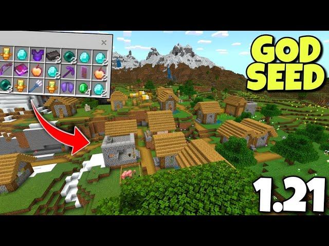 [ GOD SEED ] For Minecraft 1.21 Bedrock And Pocket Edition || Seed minecraft 1.21