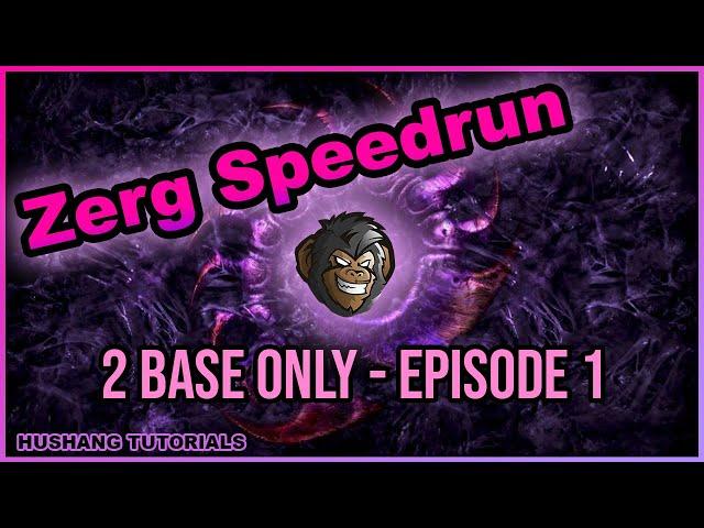 Starcraft 2 Zerg Speedrun to Grandmaster | Part 1 (2 Base Openings)