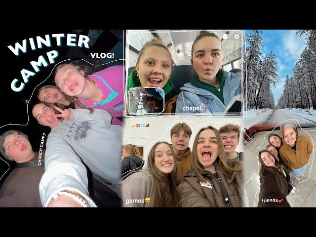 WINTER CAMP 2024!! | church/youth camp, friends, games & more! ️️