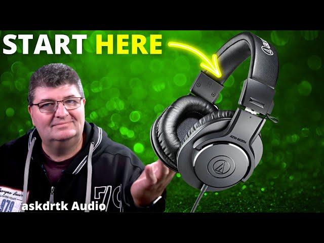 Your First Studio Headphones - $49 Audio Technica ATH-M20x Detailed Review