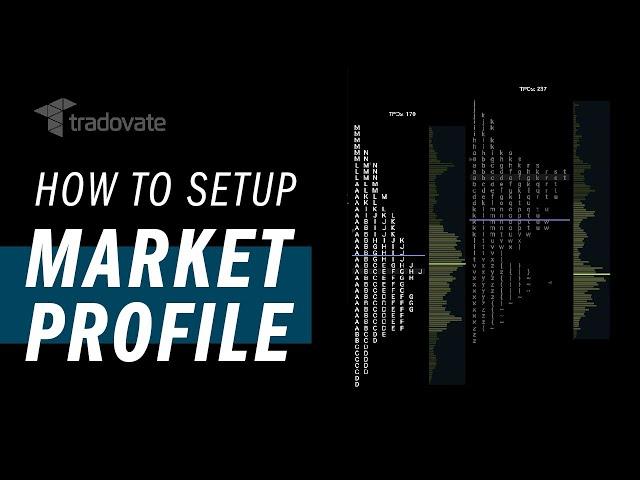 How To Setup Market Profile Charts [Tradovate] | Trading Tutorials