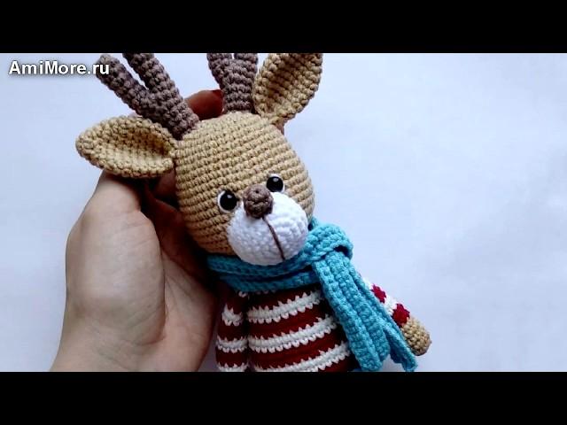 Амигуруми: схема Оленёнок. Игрушки вязаные крючком - Free crochet patterns.