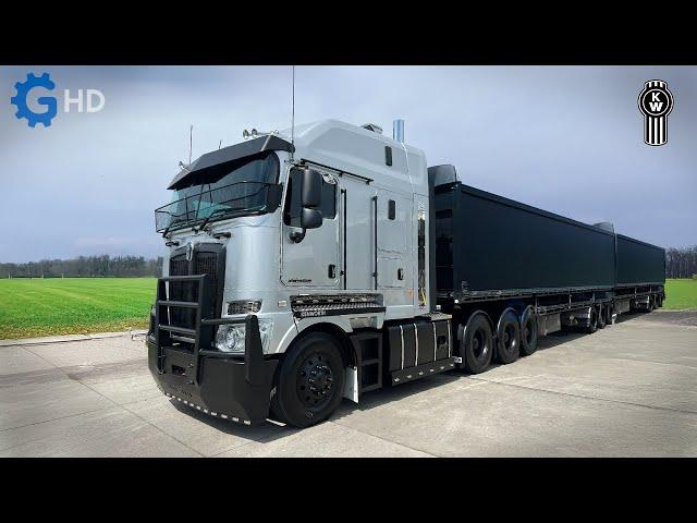 Why Are AUSTRALIAN ROAD TRAIN TRUCKS the MOST ADVANCED in the WORLD? ▶ Kenworth K220