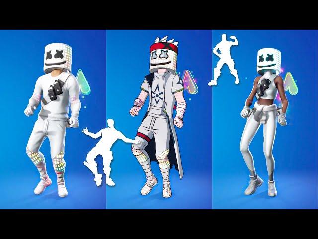 *NEW* Marshinobi & Marsha Skins VS Old Marshmello Skin in Fortnite