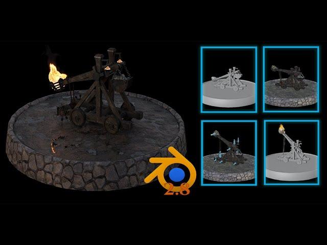 Blender 2 8 Model Texture Animate & Simulate Complete Guide