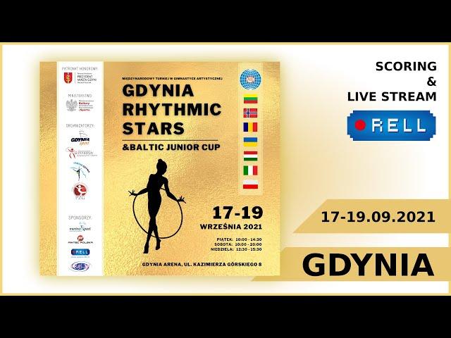  - GDYNIA RHYTHMIC STARS & BALTIC JUNIOR CUP - RG competition 17-19.09.2021 (DAY 3)