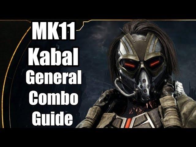 MK11 Kabal Bread and Butter Combo Guide and General Notes