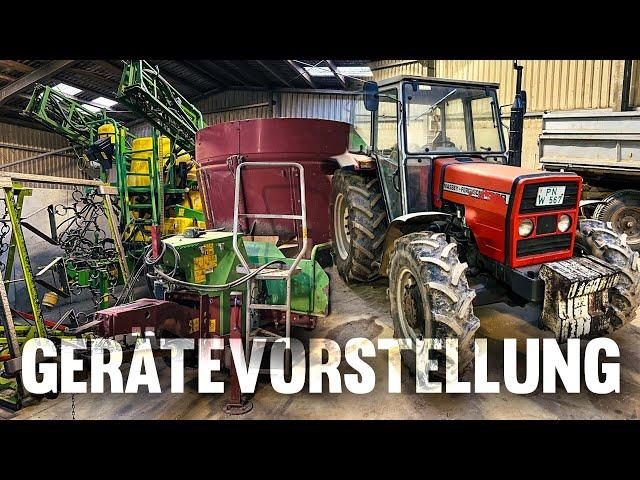 250 Hektar LANDWIRTSCHAFT! Landtechnik und Geräte für die Bewirtschaftung - M4cM4nus unterwegs