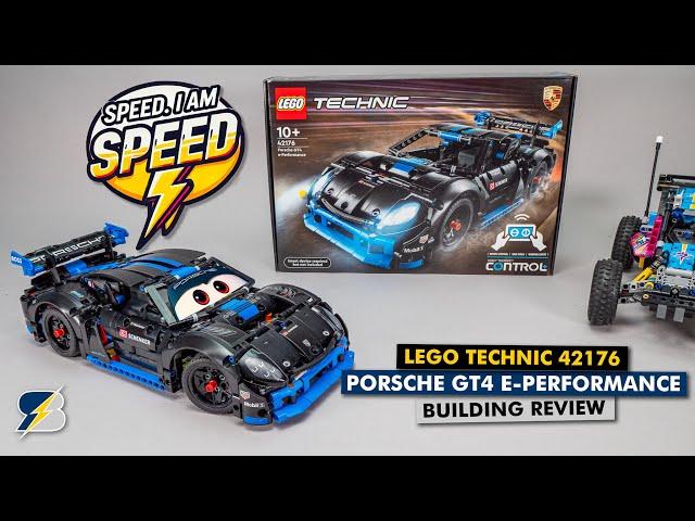 LEGO Technic 42176 Porsche GT4 e-Performance detailed review - not slow, but is it the fastest?