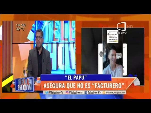 "El papu" asegura que no es "facturero"