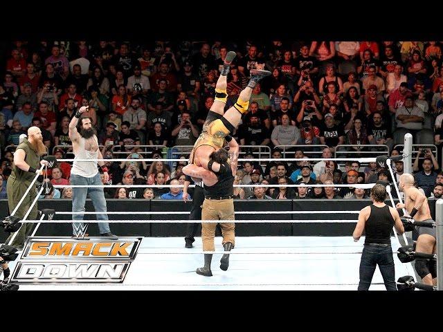 Dean Ambrose, Ryback & Cesaro vs. The Wyatt Family: SmackDown – 29. Oktober 2015