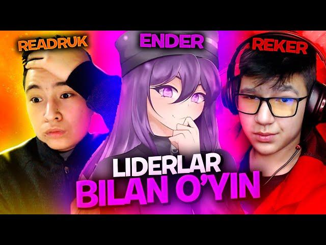 LIDERLAR BILAN O'YIN // MINECRAFT //