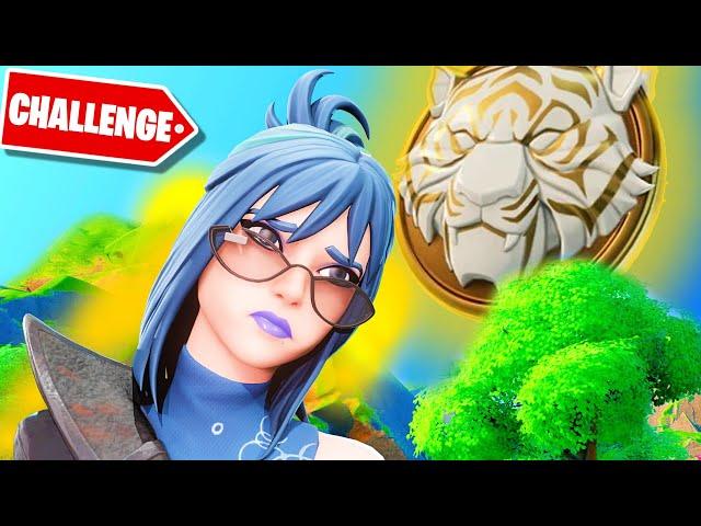 PAPI DIEGO Does The ONE MEDALLION FORTNITE CHALLENGE