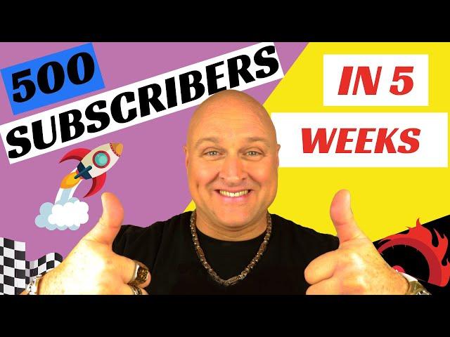 500 Subscribers in 5 Weeks Starting from 0! Thank You!