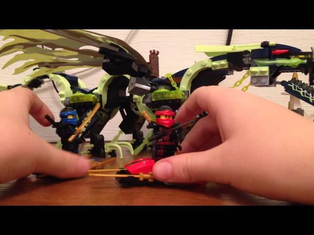 16 Обзор LEGO NINJAGO 70736  Дракон Морро