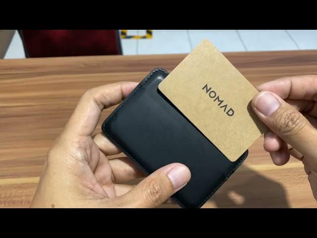 Nomad Card Wallet Unboxing Indonesia