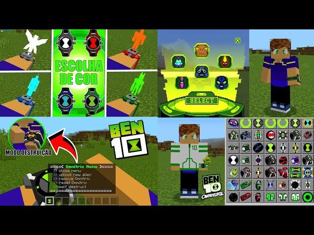 TOP 7 ADDON DO BEN 10 PARA MINECRAFT