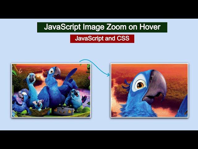 Image Zoom JavaScript | JavaScript Image Zoom on Hover | JavaScript Product Image Zoom