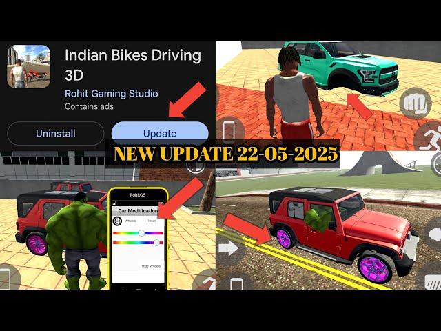 Finnaly Indian Bike Driving 3D New Update  | Npc cheat code + Car Modified cheat code #shortsfeed